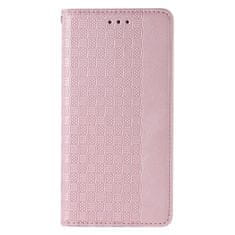 OEM Magnet Case elegantní knížkové pouzdro s poutkem na Samsung Galaxy S22 PLUS 5G Pink