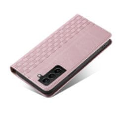 OEM Magnet Case elegantní knížkové pouzdro s poutkem na Samsung Galaxy S22 PLUS 5G Pink