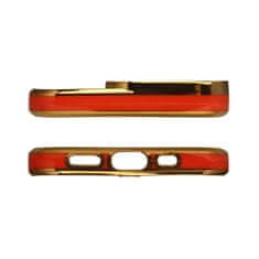 OEM Fashion Electroplating silikonové pouzdro na iPhone 13 Pro 6.1" Red