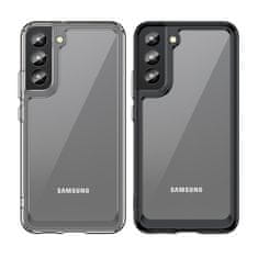 OEM Silikonové pouzdro Space s barevným rámem na Samsung Galaxy S22 PLUS 5G Blue