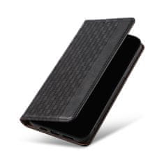 OEM Magnet Case elegantní knížkové pouzdro s poutkem na iPhone 13 6.1" Black