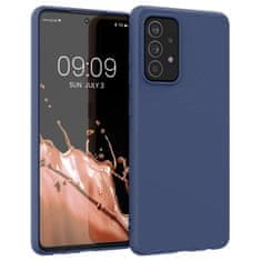 OEM Silikonové pouzdro LUX na Samsung Galaxy A22 4G blue