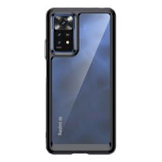 OEM Silikonové pouzdro Space s barevným rámem na Xiaomi Redmi Note 12 PRO / POCO X5 PRO 5G Black