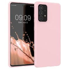 OEM Silikonové pouzdro LUX na Samsung Galaxy A22 4G pink