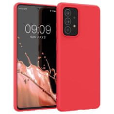 OEM Silikonové pouzdro LUX na Samsung Galaxy A22 4G red