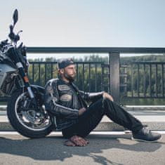 W-TEC Kožené moto rukavice Dahmer Barva světle hnědá, Velikost XL