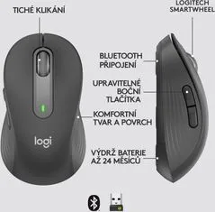 Logitech M650L, graphite (910-006236)