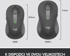 Logitech M650, graphite (910-006253)