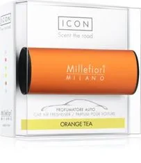 Millefiori Milano Icon Classic vůně do auta - vůně citrusů a růže. Orange tea. Orange design