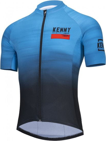 Kenny cyklo dres TECH 22 Summer dětský černo-modrý