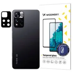 WOZINSKY Wozinsky Tvrzené sklo na kameru 9H pro Xiaomi Redmi Note 11 Pro Plus/Redmi Note 11 Pro - Černá KP24599