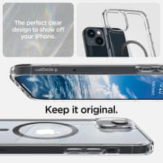 Spigen Ultra Hybrid MagSafe pouzdro na iPhone 14 6.1" Carbon fiber