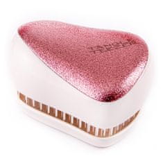 Tangle Teezer Compact Style Rose Gold Glaz - kompaktní kartáč na vlasy, hřebeny bez tahání nebo tahání