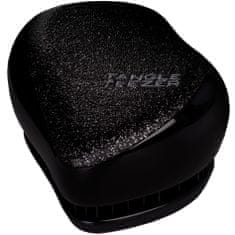 Tangle Teezer Compact Styler Black Sparkle - kompaktní kartáč na vlasy speciální uspořádání vláken usnadňuje rozčesávání vlasů