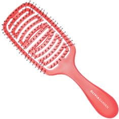 Olivia Garden iDetangle Medium Hair - kartáč pro každodenní péči o vlasy PRIDE EDITION Red