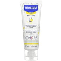 Mustela Dětský vyživující krém na obličej se včelím voskem pro suchou pleť (Nourishing Face Cream with Cold