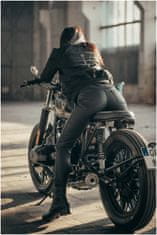 PANDO MOTO kalhoty jeans LORICA KEV 02 dámské Short černé 28