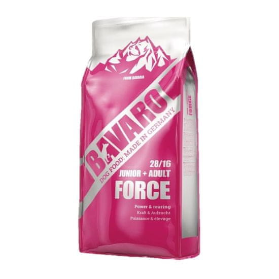 Bavaro Granule pro psy 18kg Junior/Adult Force 28/16 (nelze doručit na výdejní místo)