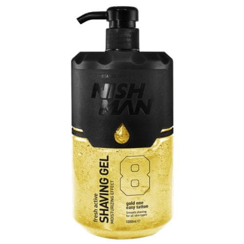 NISHMAN SHAVING GEL 08 gel na holení 1000ml