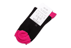 Kašmir Designové ponožky CRAZY KS06 pink - 43-45