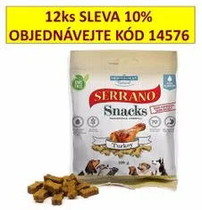 Serrano Snack Dog Turkey 100 g