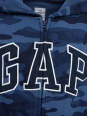 Gap Dětská army mikina s logem GAP M