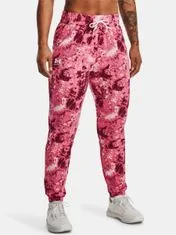 Under Armour Tepláky Rival Terry Print Jogger-PNK XS