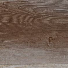 Vidaxl Podlahová krytina PVC 5,26 m2 2 mm bělené dřevo