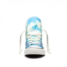 Converse Boty Chuck Taylor All Star Spray Paint Blue