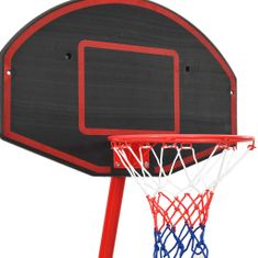 Greatstore Přenosná basketbalová hrací sada nastavitelná 190 cm