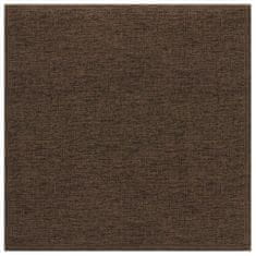 Vidaxl Nástěnné panely 12 ks hnědé 30 x 30 cm textil 1,08 m²