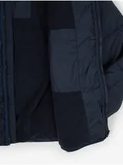 Tom Tailor Tmavě modrá klučičí prošívaná bunda s kapucí Tom Tailor 128