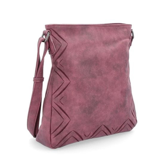 INDEE vínová kabelka crossbody 6284 BO