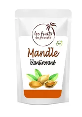 Fruits du Paradis Mandle blanšírované BIO 500 g