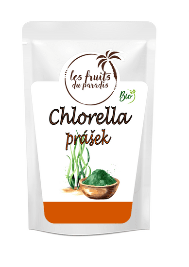 Fruits du Paradis Chlorella prášek sprejové sušení BIO 125 g