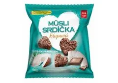 SEMIX Musli srdíčka křupavá s čokoládou a kokosem 50g , Semix