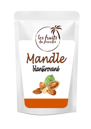 Fruits du Paradis Mandle blanšírované 1 kg