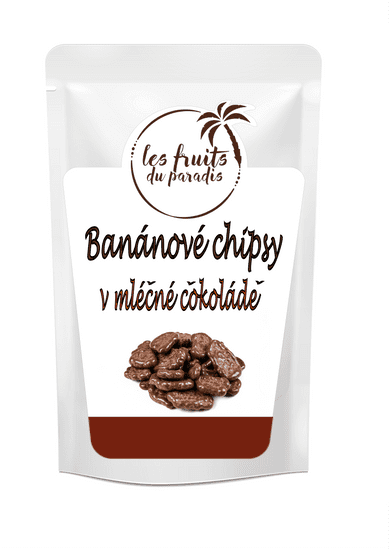 Fruits du Paradis Banánový chips v čokoládě 500 g