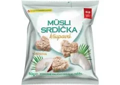 SEMIX Musli srdíčka křupavá kokosová 50g , Semix