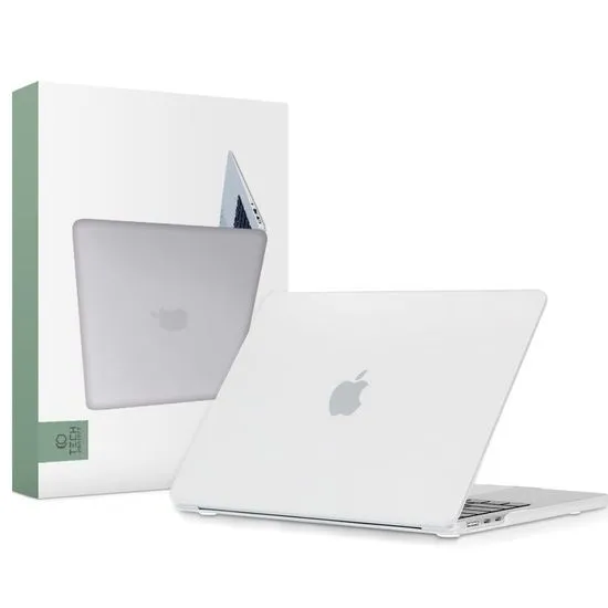 Tech-protect Smartshell kryt na Macbook Air 13 2022, matný průsvitný