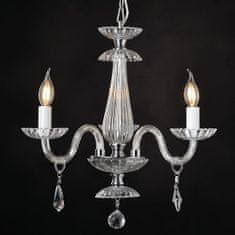 ACA ACA Lighting Crystal závěsné svítidlo BLK80383PCC