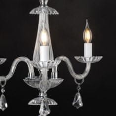 ACA ACA Lighting Crystal závěsné svítidlo BLK80383PCC