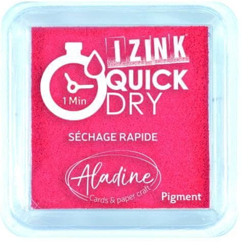 Aladine Razítkovací polštářek IZINK Quick Dry rychleschnoucí - červený