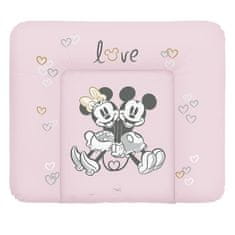 Ceba Baby CEBA Podložka přebalovací měkká na komodu (85x72) Disney Minnie & Mickey Pink