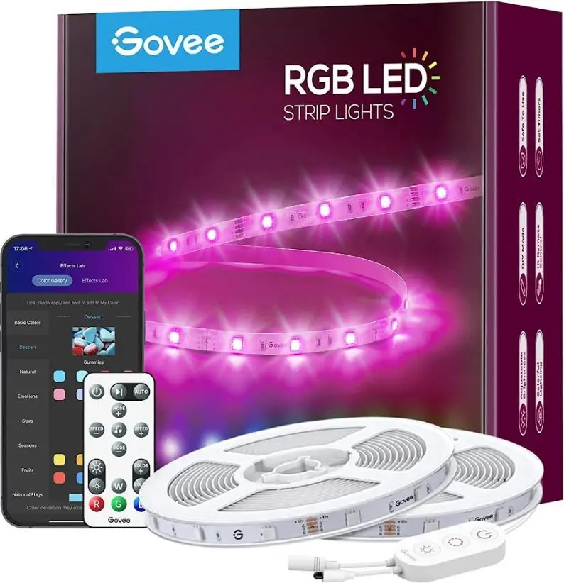 Govee WiFi RGB Smart LED pásek 15m + ovladač