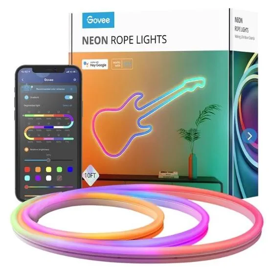 Govee Neon SMART ohebný LED pásek 3m - RGBIC