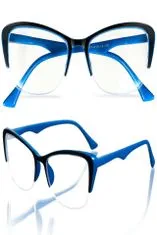 Aleszale Dámské brýle Flex CATZYL -4.5 - Modrý