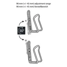 M-Wave Adaptér košíků lahví Slide