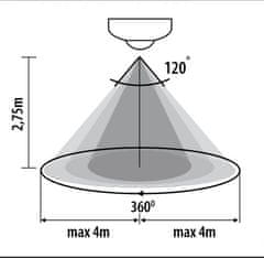 Berge Stropní pohybové čidlo PIR IP20