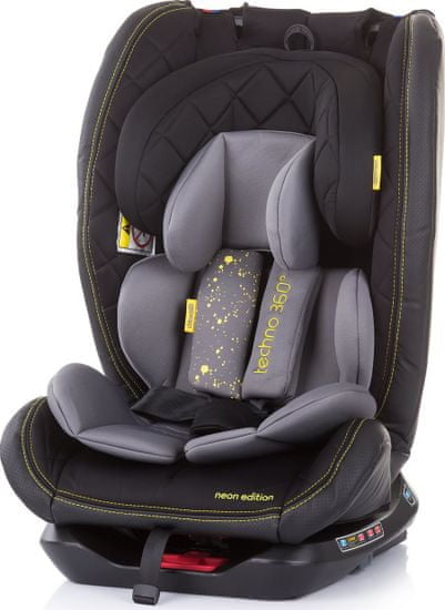 Chipolino  Autosedačka Techno 360 Isofix 0-36 kg Platinum